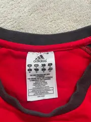 Vorschaubild 3 von Damen Sport Shirt Rot Gr. 36/S Baumwolle