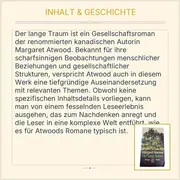 Vorschaubild 3 von Margaret Atwood Der lange Traum Gesellschaftsroman Taschenbuch Deutsch gebraucht
