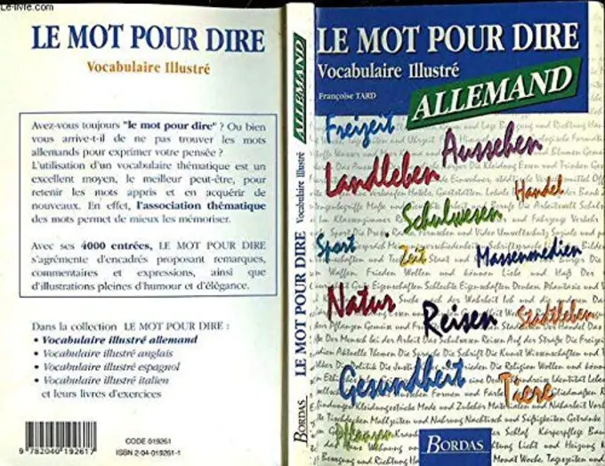 Wörterbuch Bild 1