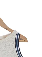 Vorschaubild 6 von Damen Sommerkleid Spitzenkleid Weiß Gr. 36/S Feminin