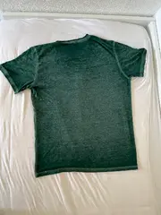 Vorschaubild 2 von Herren T-Shirt Henley V-Ausschnitt Grün Gr. M Voyage Club