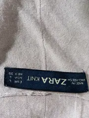 Vorschaubild 3 von Damen Strickjacke Gr. 40/L Beige Klassisch Elegant Cardigan