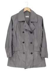Vorschaubild 1 von Übergangsmantel Damen Gr. 36/S Grau Elegant Klassisch