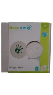 Vorschaubild 1 von Magic Box Kreativ Bastelset für Hand- und Fußabdrücke Weiß
