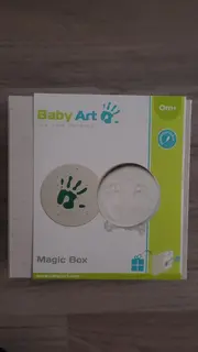 Vorschaubild 2 von Magic Box Kreativ Bastelset für Hand- und Fußabdrücke Weiß