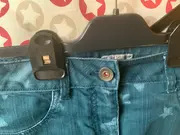 Vorschaubild 3 von Jeansrock Damen Blau Sterne Muster Gr. 36 Casual