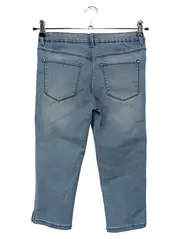 Vorschaubild 2 von Damen Jeans Regular Fit Capri Blau Gr. W28/36
