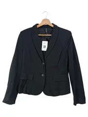 Vorschaubild 1 von Blazer Damen Elegant Schwarz Gr. 34/XS Viskose Business
