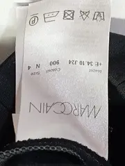 Vorschaubild 4 von Blazer Damen Elegant Schwarz Gr. 34/XS Viskose Business