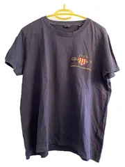 Vorschaubild 1 von Herren T-Shirt Blau XL Casual mit Logo-Print