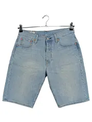 Vorschaubild 1 von Premium 501 Herren Jeans Shorts W30 Hellblau Denim