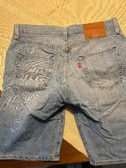 Vorschaubild 2 von Premium 501 Herren Jeans Shorts W30 Hellblau Denim