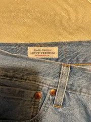 Vorschaubild 3 von Premium 501 Herren Jeans Shorts W30 Hellblau Denim