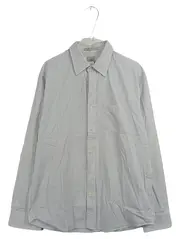 Vorschaubild 1 von Herren Business Hemd Fitted Gr. M Weiß Blau Gestreift Baumwolle