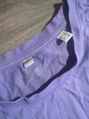 Vorschaubild 3 von Herren T-Shirt Look Good Gr. XL Lila Baumwolle Casual