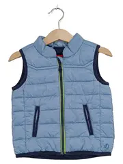 Vorschaubild 1 von Steppweste Kinder Baby Gr. 80 Blau Weste gefüttert
