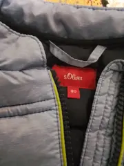 Vorschaubild 2 von Steppweste Kinder Baby Gr. 80 Blau Weste gefüttert