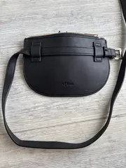 Vorschaubild 2 von Damen Umhängetasche Schwarz Casual Reißverschluss Schultertasche