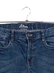 Vorschaubild 2 von Kinder Jeans Hose Slim Fit Gr. 38 Blau Casual