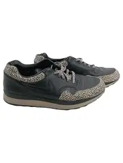 Vorschaubild 1 von Herren Sneaker Low Safari Retro Schwarz Gr. 45.5 Leder