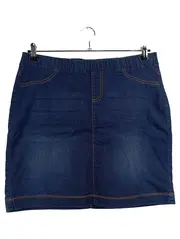 Vorschaubild 1 von Jeansrock Damen Blau Gr. 42 Casual Midirock