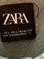 Vorschaubild 4 von Herren Freizeithemd Button-Down Gr. L/M Grün Baumwolle Casual