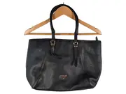 Vorschaubild 1 von Luxe Shopper Tasche Damen Schwarz Leder 40cm Klassisch
