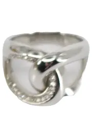 Vorschaubild 1 von Damen Ring Größe 6.5 Silber Edelstahl Elegant Strasssteine