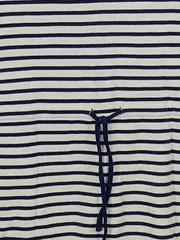 Vorschaubild 4 von Damen Freizeitkleid Ringelshirt Gr. 38/M Weiß Gestreift Casual