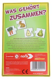 Vorschaubild 2 von Was gehört zusammen? Lernspiel Puzzle Kinder ab 3 Jahre 1-4 Spieler