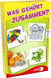 Vorschaubild 1 von Was gehört zusammen? Lernspiel Puzzle Kinder ab 3 Jahre 1-4 Spieler