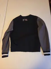 Vorschaubild 2 von Air Pullover Herren XS Schwarz Grau Sweatshirt Streetwear Logo
