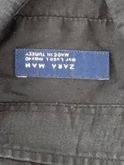 Vorschaubild 3 von Herren Business Hemd Gr. 50/L Blau Klassisch Langarm