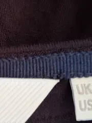 Vorschaubild 4 von Damen Freizeitkleid Gr. 36/S Schwarz Casual Viskose