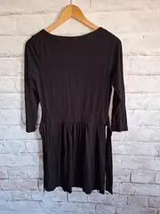 Vorschaubild 2 von Damen Freizeitkleid Gr. 36/S Schwarz Casual Viskose