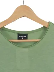 Vorschaubild 4 von Herren Langarmshirt Gr. L Grün Basic Rundhals