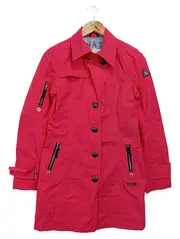 Vorschaubild 1 von Damen Trenchcoat Rosa Gr. 36/S Klassisch Modisch Streetwear