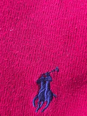 Vorschaubild 5 von Pullover Herren V-Ausschnitt Rot XXL Baumwolle Klassisch