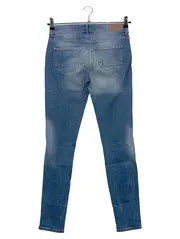 Vorschaubild 2 von Damen Skinny Jeans Blau W25 34 Reißverschluss Details
