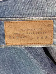 Vorschaubild 3 von Damen Skinny Jeans Blau W25 34 Reißverschluss Details