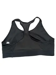 Vorschaubild 2 von Damen Sport BH Gr. L Schwarz Logo-Print Racerback Sportlich