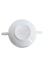 Vorschaubild 2 von Suppentasse Porzellan Mehrfarbig Wellenmotiv 10cm Durchmesser