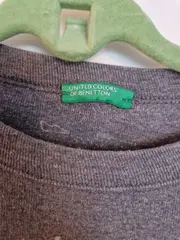 Vorschaubild 4 von Sweatshirt Kinder Gr. 128/130 Grau Americana Print
