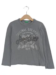 Vorschaubild 1 von Sweatshirt Kinder Gr. 128/130 Grau Americana Print