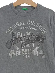 Vorschaubild 2 von Sweatshirt Kinder Gr. 128/130 Grau Americana Print