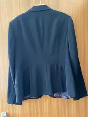 Vorschaubild 2 von Damen Blazer Gr. 42/XL Schwarz Business Elegant