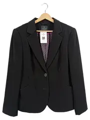 Vorschaubild 1 von Damen Blazer Gr. 42/XL Schwarz Business Elegant
