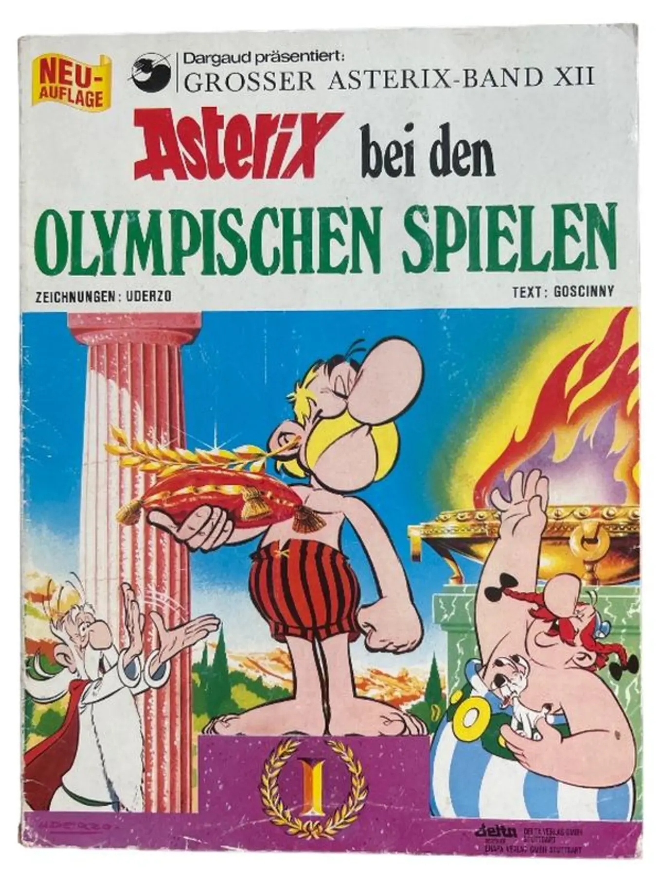 Asterix Bei den Olympischen Spielen Comic Goscinny Uderzo Deutsch Taschenbuch