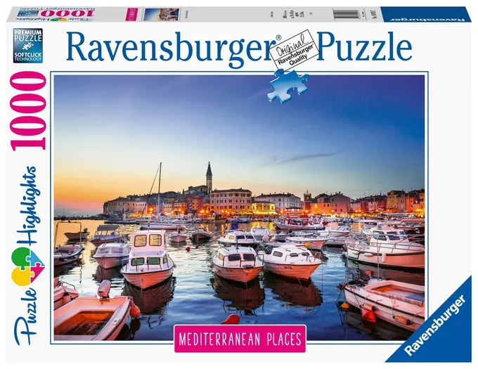Ravensburger Puzzle „Blaue Impressionen“ – 1000 Teile, Ca. 70x50 Cm, Für Erwachsene & Puzzle-Fans