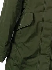 Vorschaubild 4 von Damen Parka Kapuze Fellimitat Oliv Gr. M 38 Outdoor Casual